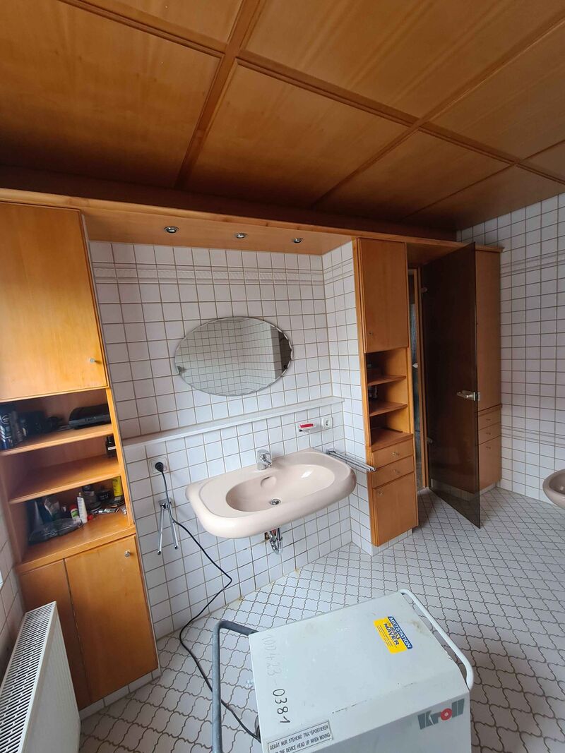 Renovierung des Badezimmers